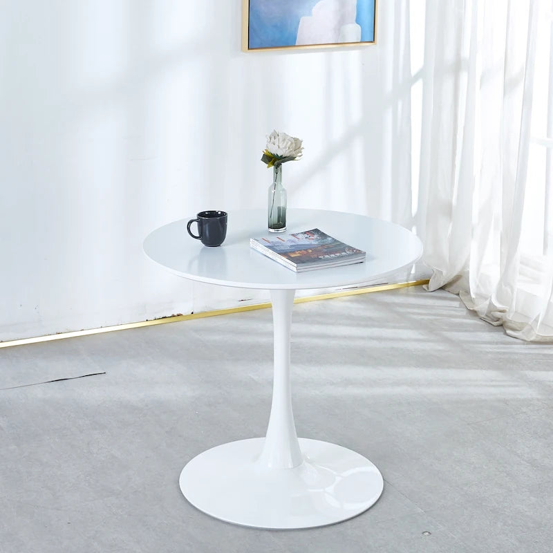 Mesa de estilo industrial-chic (multiusos: comedor/café/consola)
