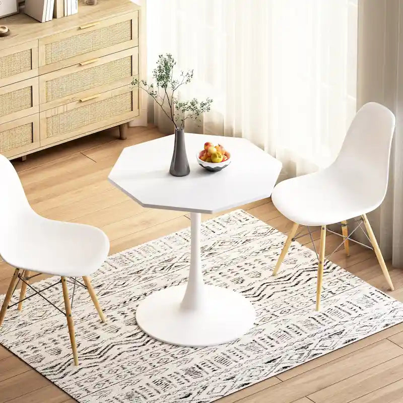 Mesa de estilo industrial-chic (multiusos: comedor/café/consola)
