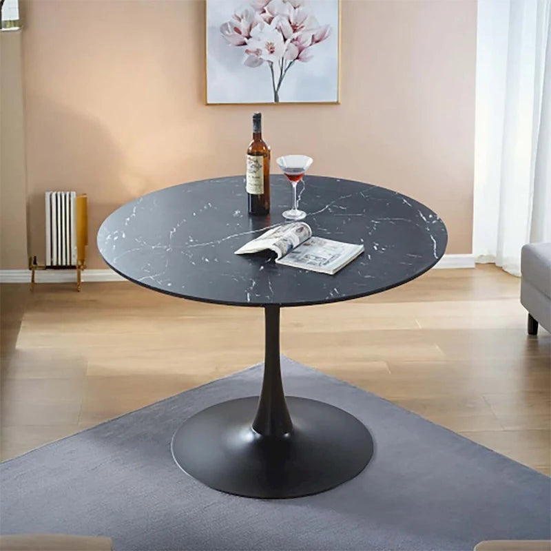 Mesa de estilo industrial-chic (multiusos: comedor/café/consola)