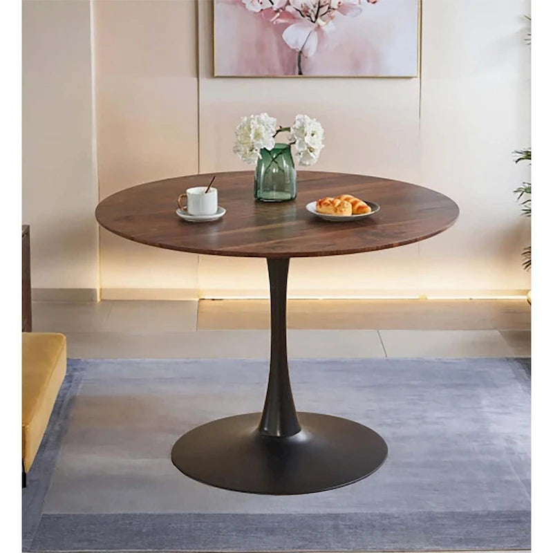 Mesa de estilo industrial-chic (multiusos: comedor/café/consola)