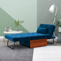 Furniture of America Hattie Assembled Convertible Cocktail Ottoman-Futon