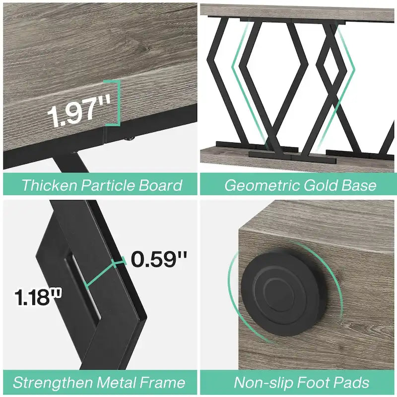 Mesa consola extralarga moderna para sofá de 70.9 pulgadas, con base de imitación de mármol, estructura dorada, para sala, entrada o pasillo