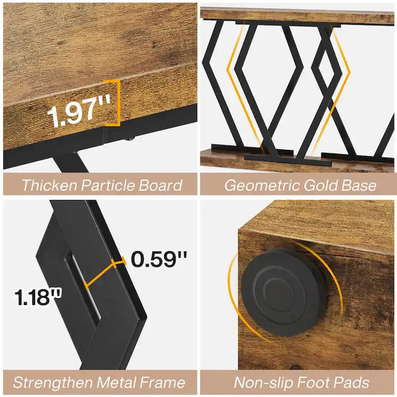 Mesa consola extralarga moderna para sofá de 70.9 pulgadas, con base de imitación de mármol, estructura dorada, para sala, entrada o pasillo