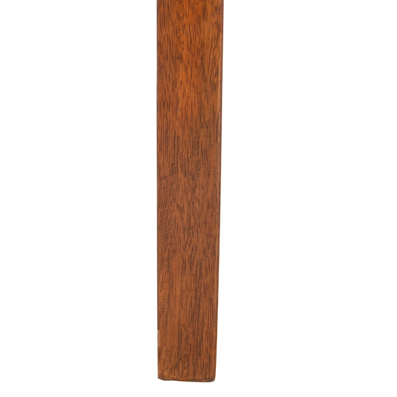 Silla de comedor costera de ratán tejido con respaldo alto contorneado